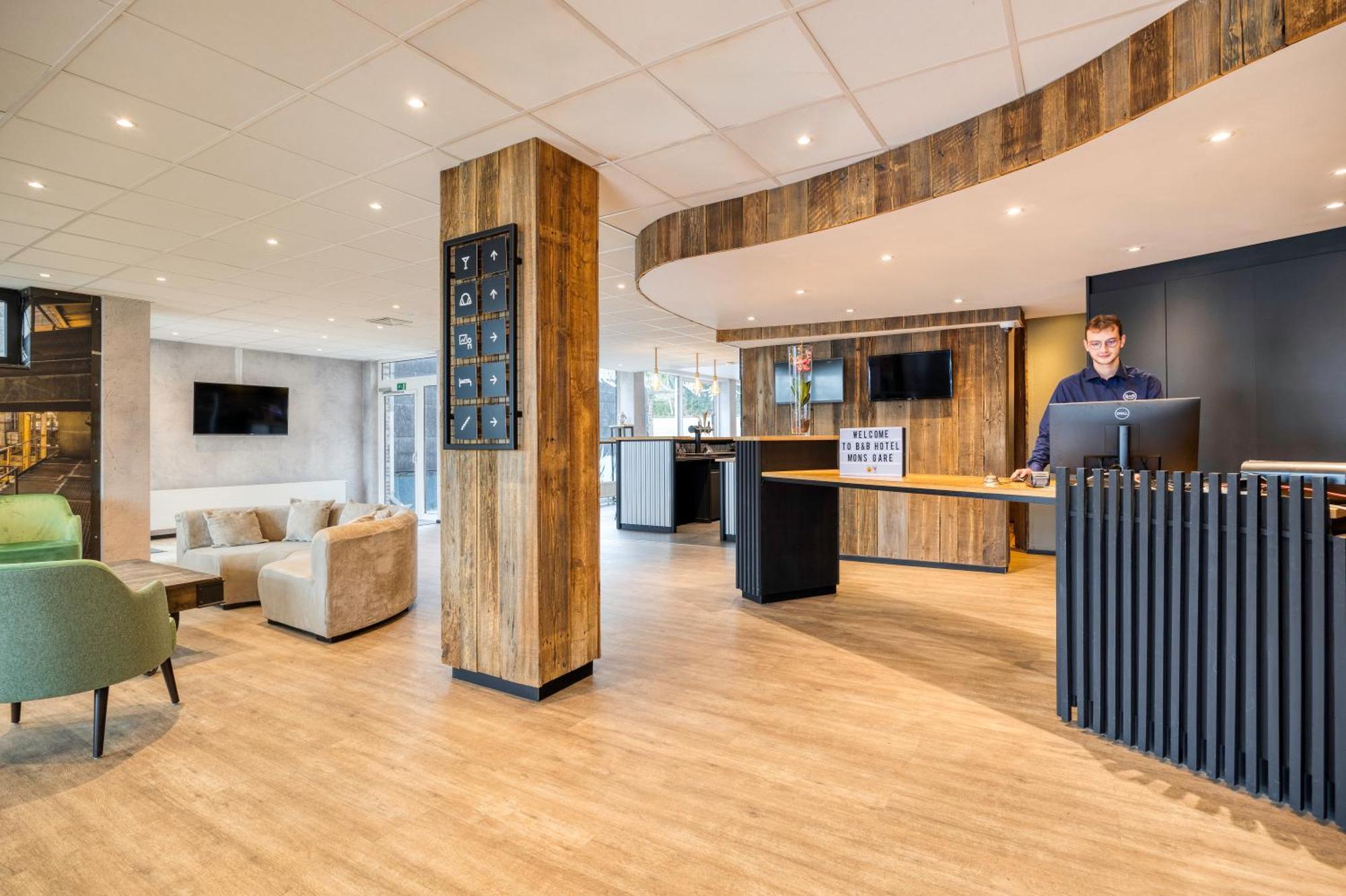 B&B Hotel Mons Gare Zewnętrze zdjęcie